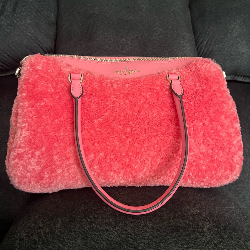 Kate Spade Mimi Faux Fur Satchel